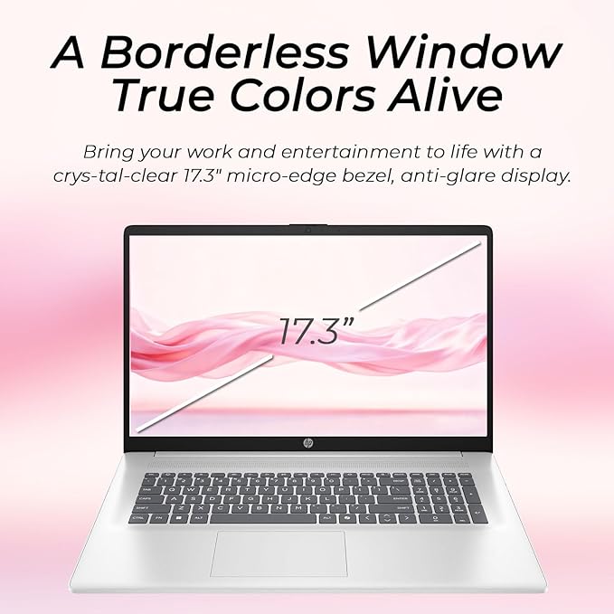 HP V17 Laptop 17.3" FHD AMD Ryzen 5 16GB RAM 512GB SSD miniatura 3