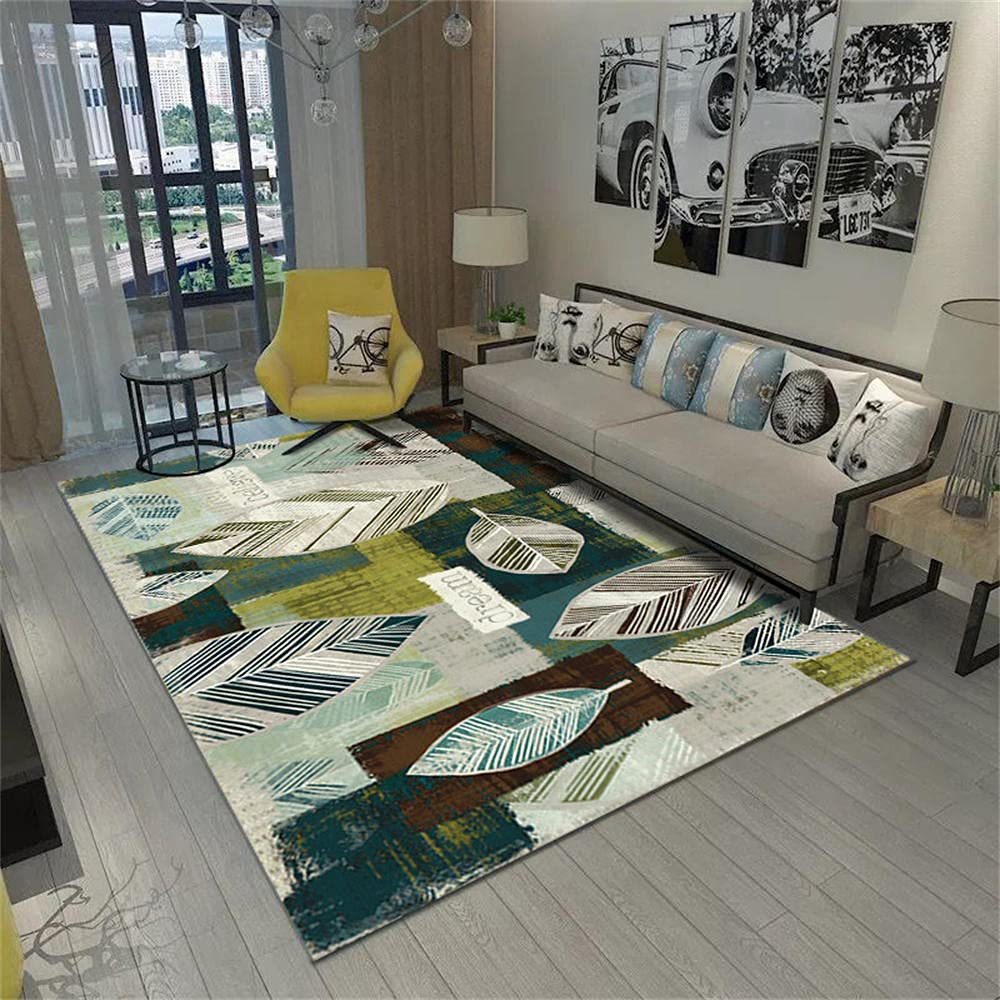 Girls Room Room Accessories Modern Geometric Carpet Living Room Office Shopping Mall Carpet Anti-Fouling, Durable and Easy to Clean Extra Large Rugs For Living Room 80X120CM