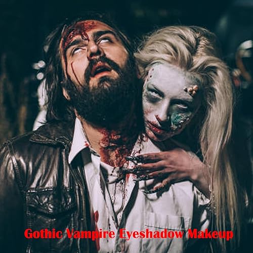 Miniatura 9 de MEICOLY Sombra de ojos negra individual, sombra de ojos mate en polvo prensado, polvo de efectos especiales negro ceniza ojo, sombra de ojos opaca