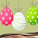 Collage di foto di uova di Pasqua