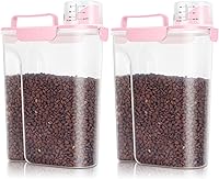 Vista 8 de TBMax Contenedor de almacenamiento de alimentos para perros de 5 a 7 libras, recipiente hermético de comida para gatos con boquilla más grande