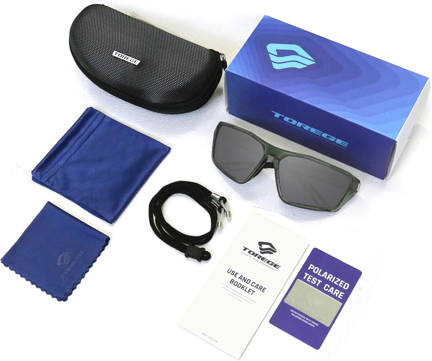 Polarized Sports Sunglasses for Men Women Fishing Running Driving Cycling Sunglasses - Image 7