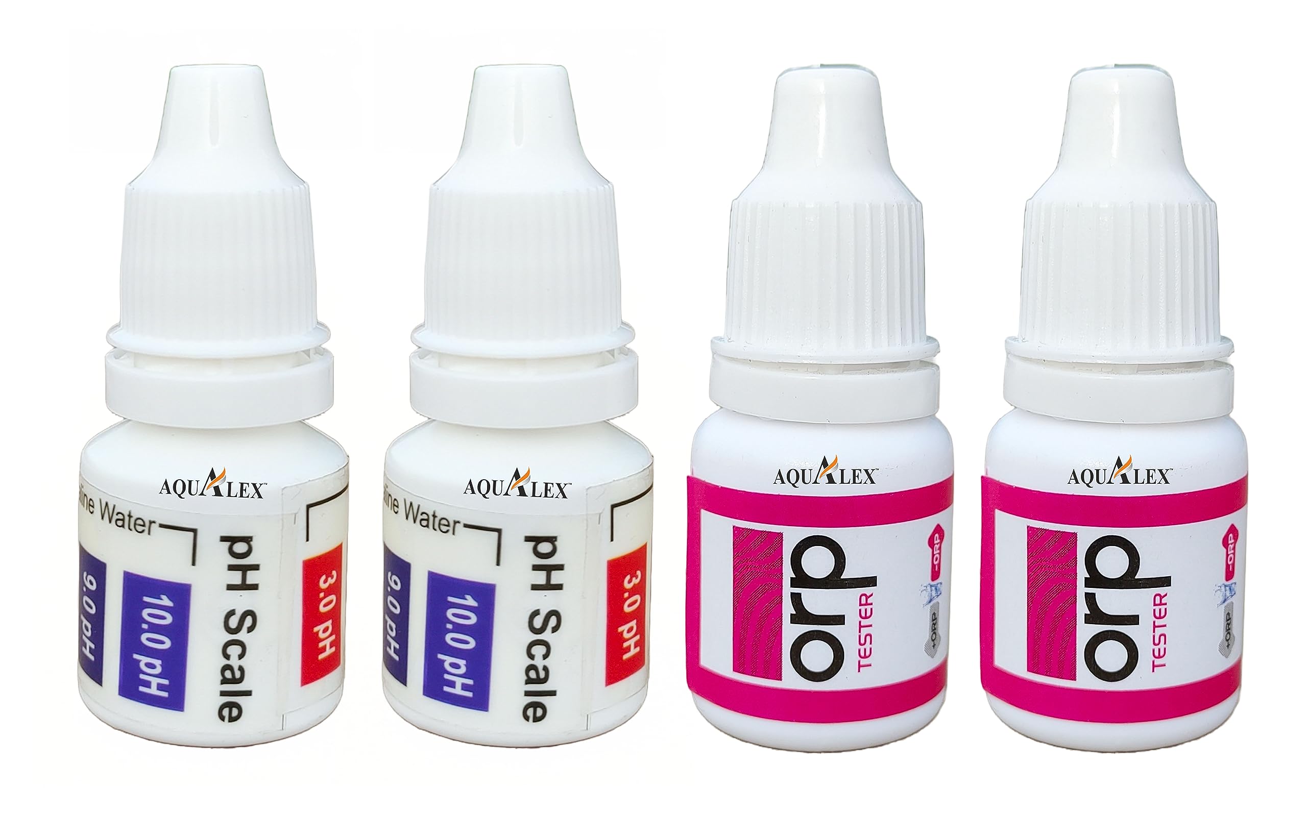 AQUALEX Pokar RO, pH Drop 2pcs + ORP 2pcs liquid Bottle, Test pH/Alkaline & ORP Negative to Positive | Accurate water test quality at home | With Testing Scales(pH-2 Nos + ORP-2 Nos) (B0CFLSK3HB) Amazon Price History, Amazon Price Tracker