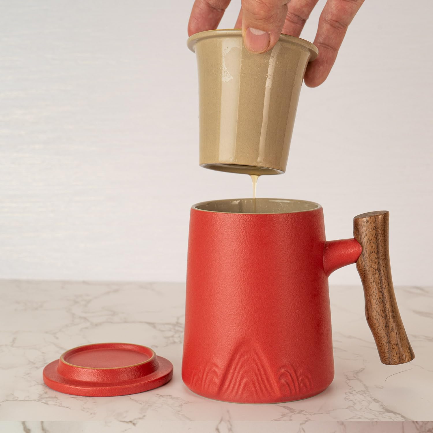 Amazon.com: Urban Tokyo Zen Living Tea Cup With Lid and