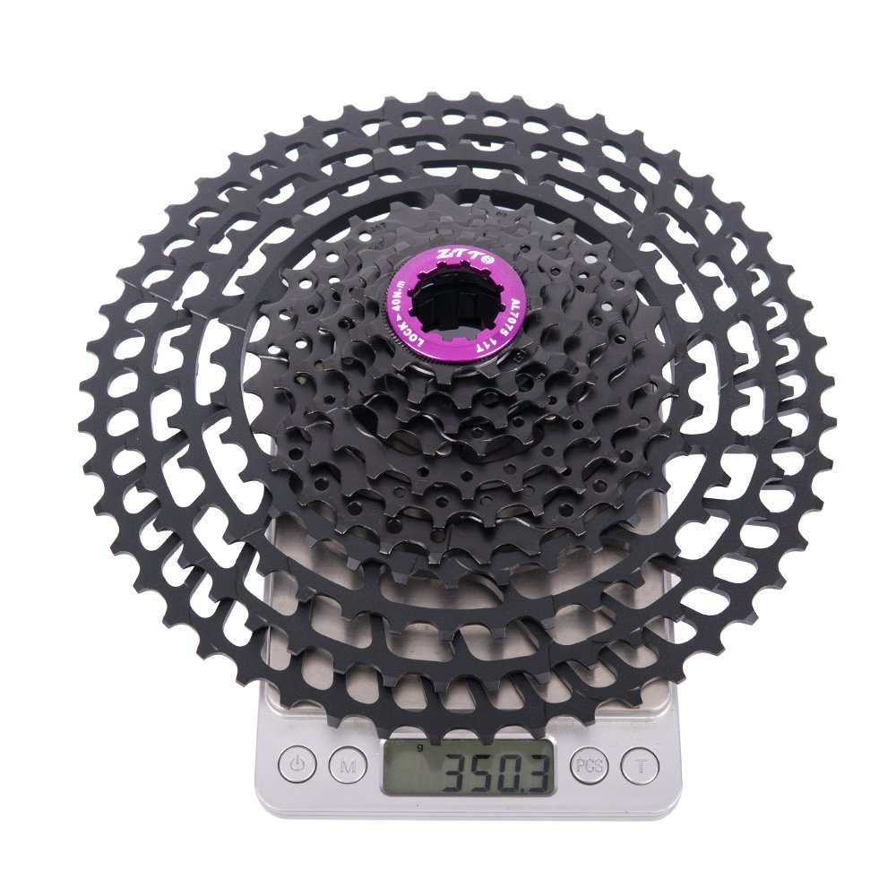PiñOn Bicicleta 11s 11-50T 2 Cassette MTB 11Velocidad Amplia Relación Ultraligero 368g Rueda Libre Bicicleta de montaña Piezas de Bicicleta Cassettes Y PiñOnes para Bicicletas