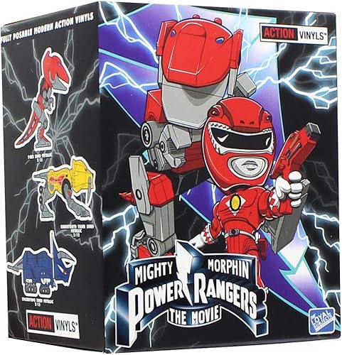 The Loyal Subjects Mighty Morphin Power Rangers - Figuras de vinilo de caja ciega | Contiene 1 figura de película de Power Rangers al azar
