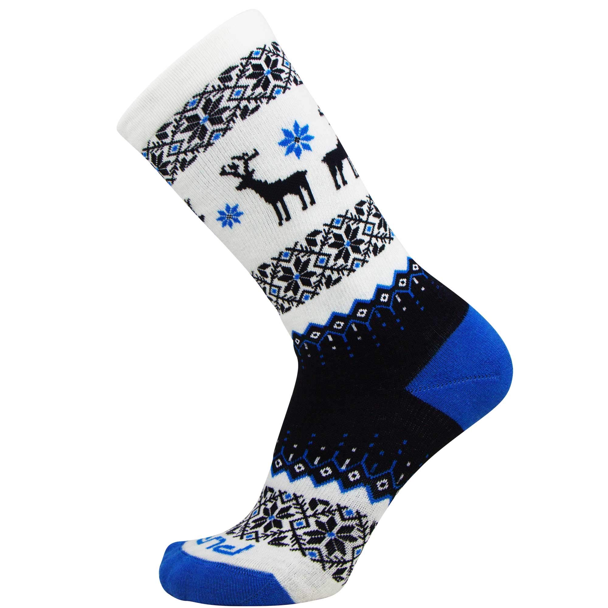 Pure Athlete - Calcetines de esquí para niños, lana de merino, para niños, snowboard, S/M, 3 pares – azul cobalto, morado oscuro-rosa.