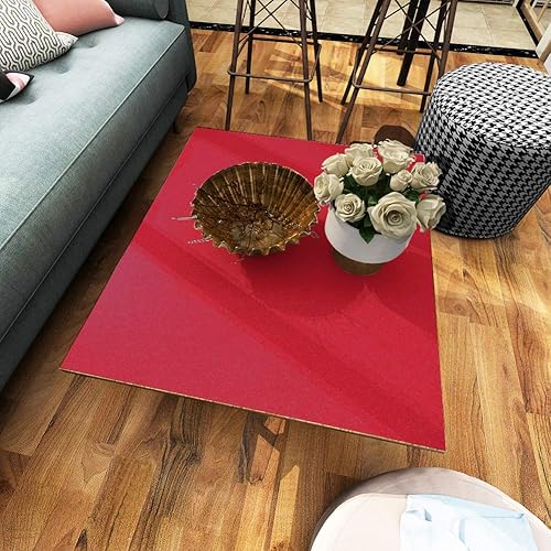 Miniatura 3 de Papel de contacto rojo brillante de 15.8 x 197 pulgadas para encimera, papel adhesivo rojo con purpurina, papel adhesivo autoadhesivo impermeable,