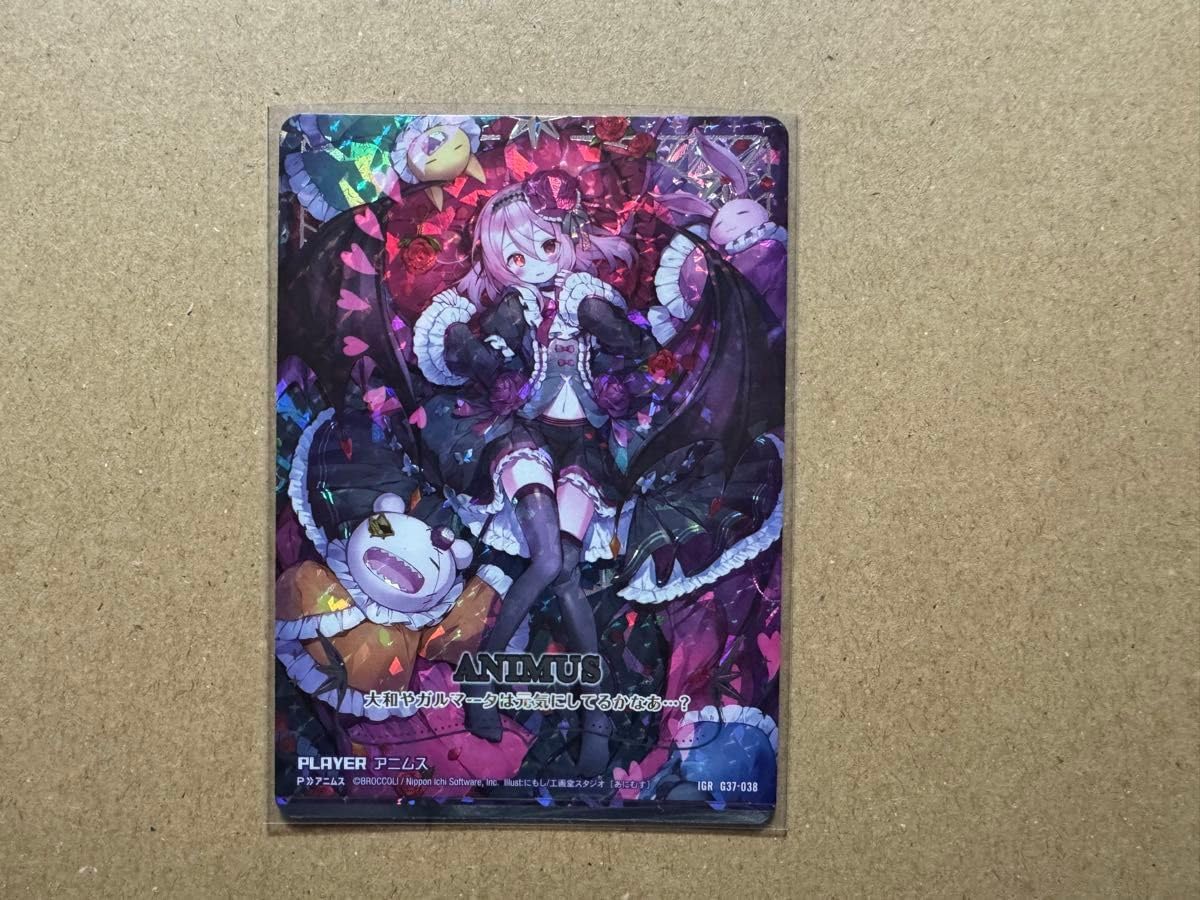 アニムス IGR プレイヤーカード Z/X (ゼクス) カードガチャ キャラクターデッキ アニムス ｜ Z/X - Zillions of
