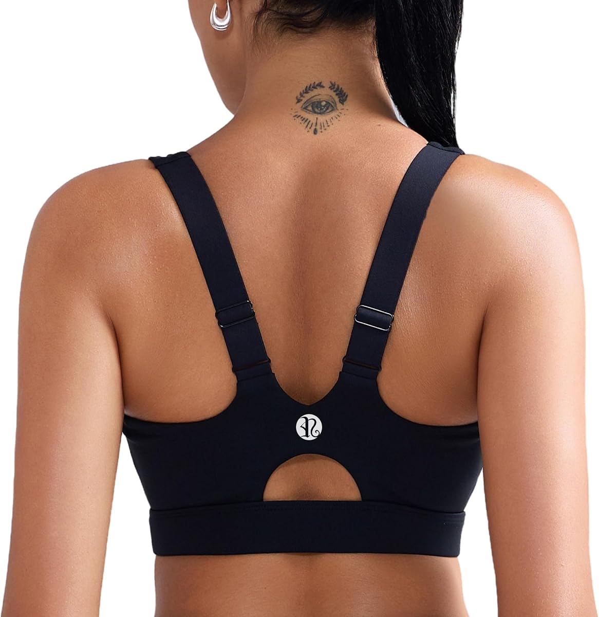 RUNNING GIRL Adjustable Straps High Impact Sports Bra