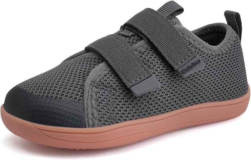 WateLves Toddler Little Kid Wide Barefoot The First Walking Shoes Girls Boys Breathable Lightweight Splay Naturally Minimalist Sneakers