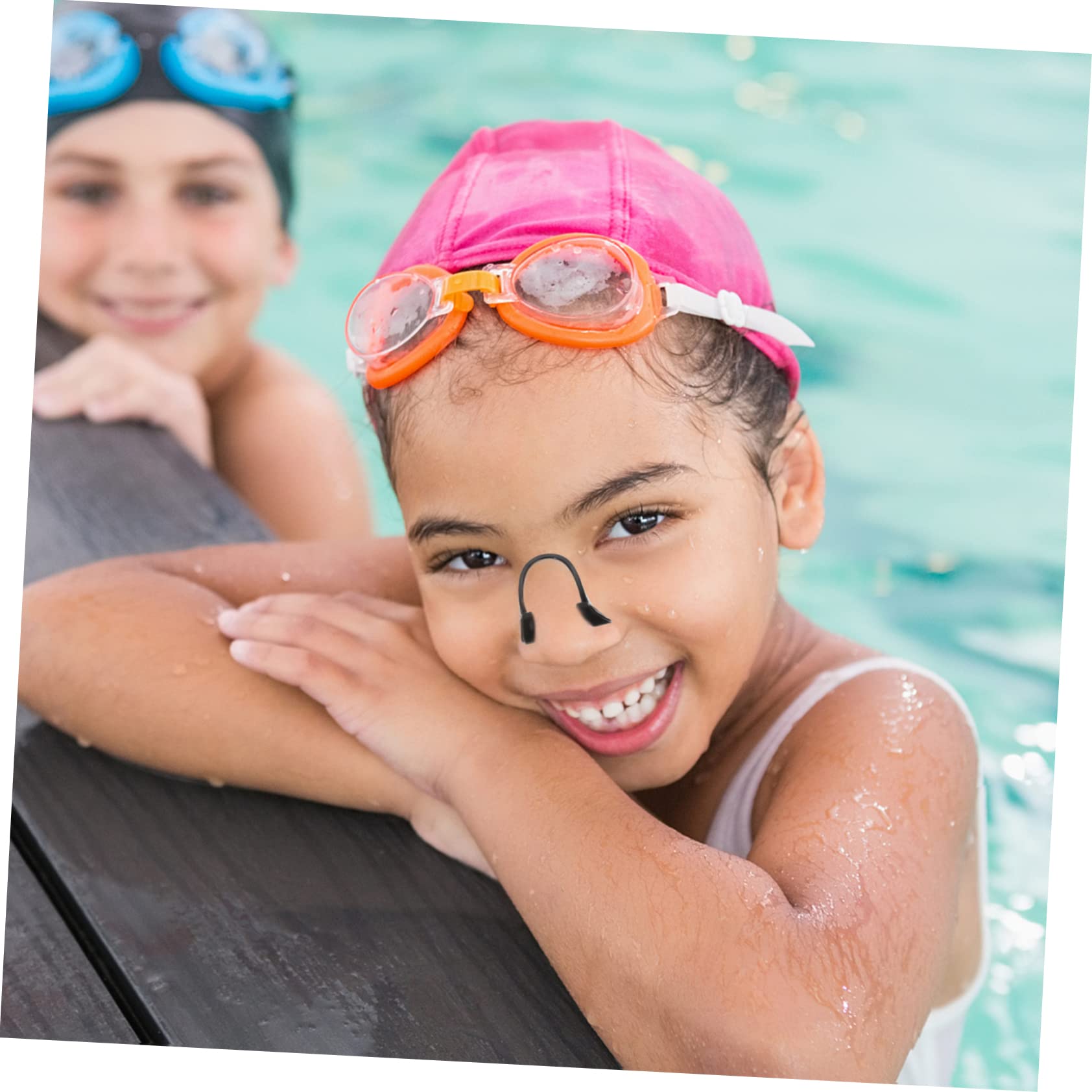 VANZACK Clip para La Nariz De 30 Uds Práctico Suministro De Natación Accesorios para La Piscina Protector De La Nariz Clip De Agua Antiasfixia Abrazadera para La Nariz Clip