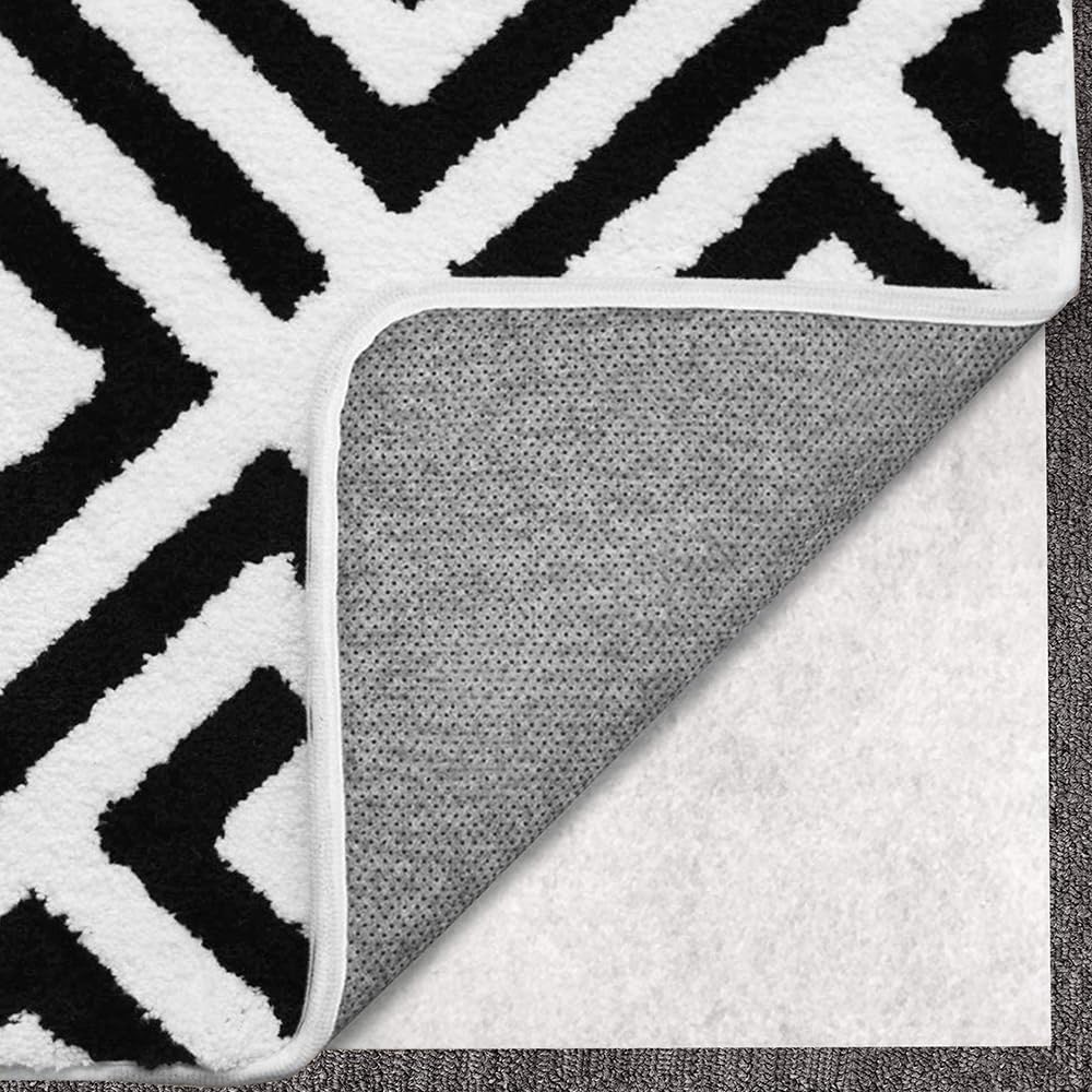GORILLA GRIP Rug Pad for Carpet Floor, Double Sided Mat 2x4 FT Gripper for Over Carpets, Keep Area Rugs in Place on Carpeted Floors, No Residue Adhesive Pads, Reduce Shifting or Bunching Under Mats