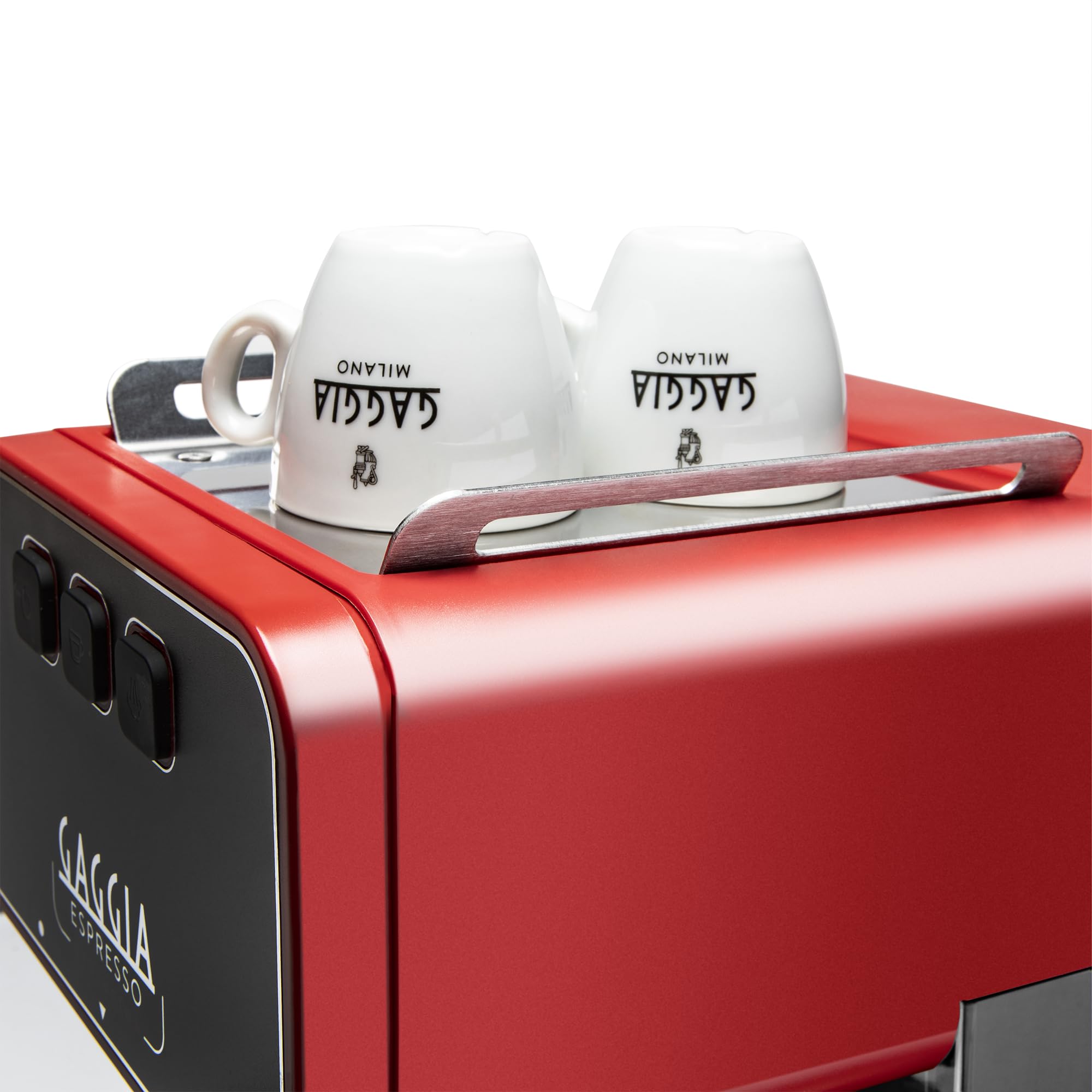 Gaggia Espresso Evolution - Lava Red Espresso Machine -5