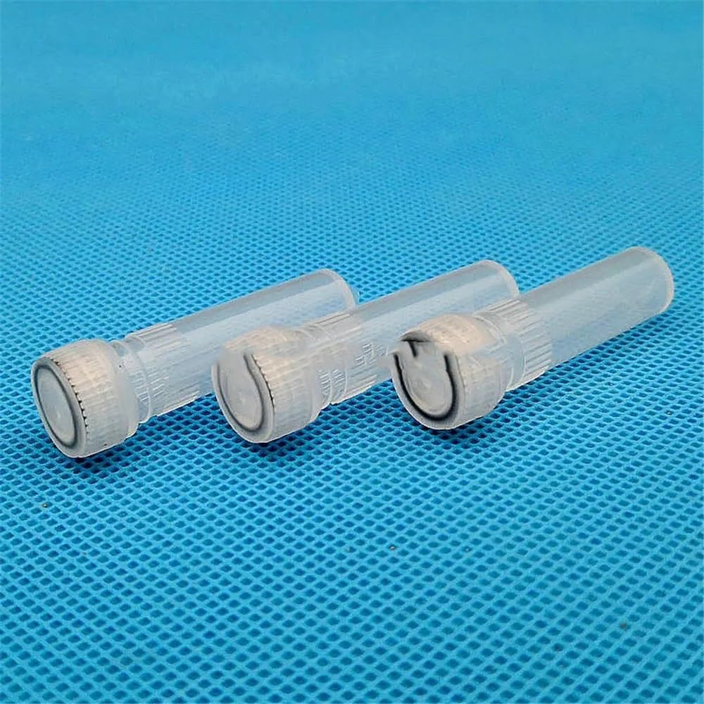 Attrezzature e forniture di laboratorio Provette da laboratorio in plastica 2 ml con fondo conico for campioni biologici guarnizione