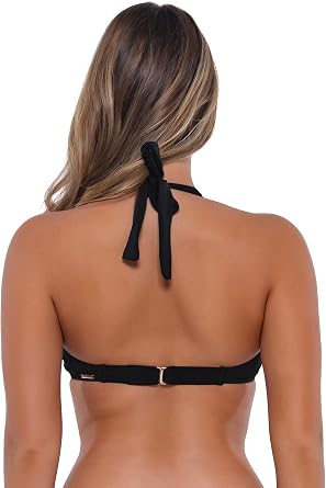 Sunsets Women's Muse Halter Women's Swimsuit Bikini Top with Underwire & Removable Cups