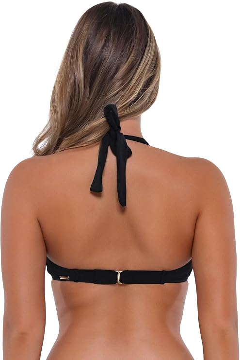 Sunsets Women's Muse Halter Women's Swimsuit Bikini Top with Underwire & Removable Cups