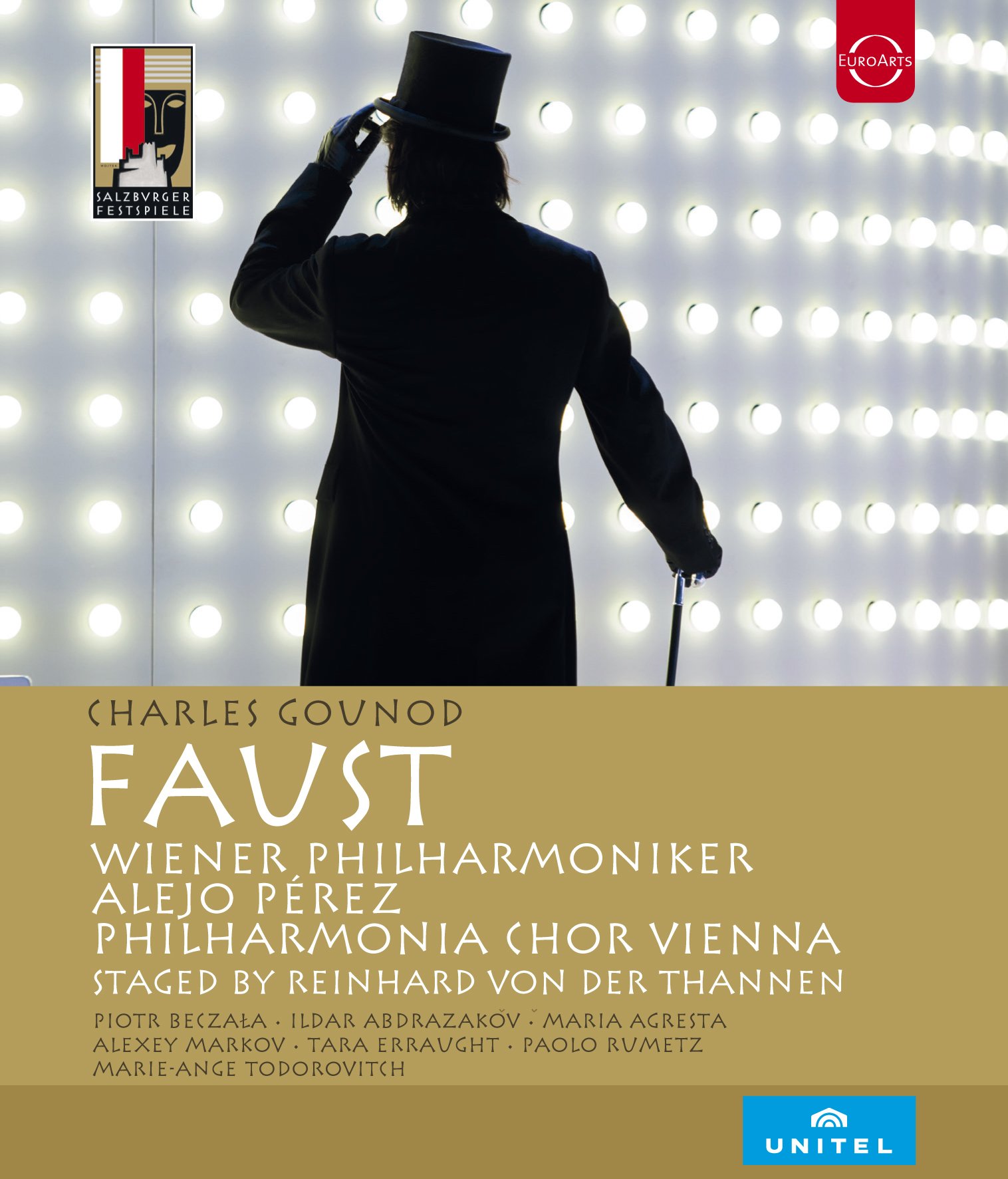 Faust Charles Gounod Salzburger Festspiele Blu-ray edicion de lujo con audio premium filarmonico