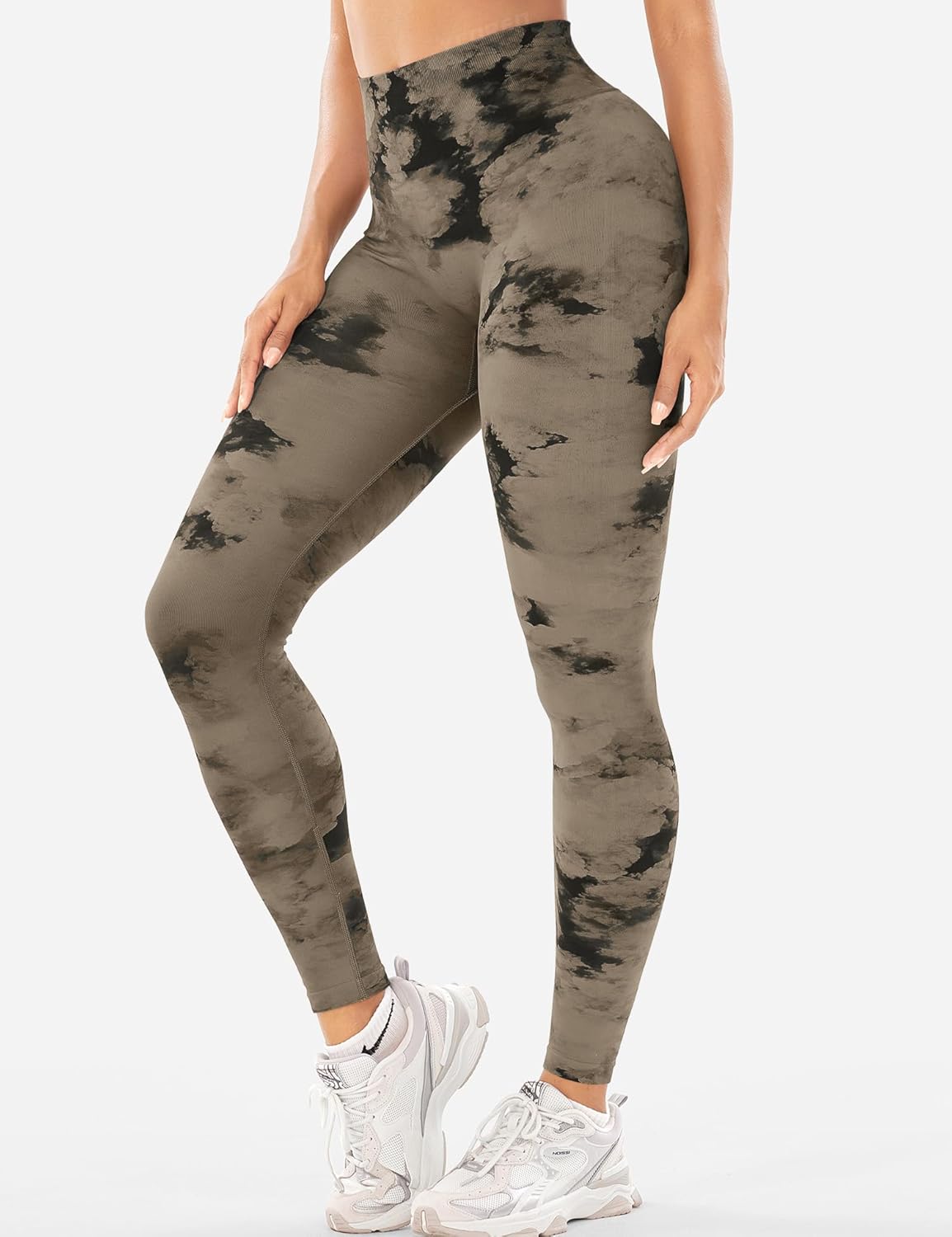 YEOREO Workout Leggings for Women Jada Scrunch Butt Lifting Leggings Seamless Screen Print Gym Yoga Pants - Image 4