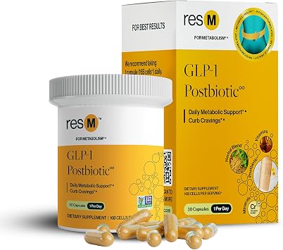 resM GLP-1 Postbiotic Supplement - 30 Vegetarian Capsules