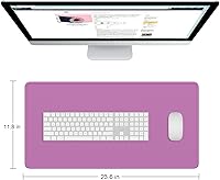 Vista 113 de Dapesuom Alfombrilla grande para mouse, alfombrilla de mouse para juegos extendida con bordes cosidos, alfombrillas de escritorio de tamaño completo