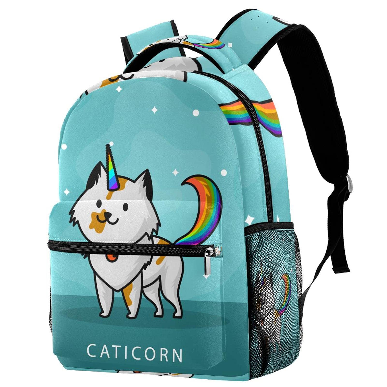 Sac à dos d'écolier licorne rose, le cadeau idéal avec compartiment PC portable - 7