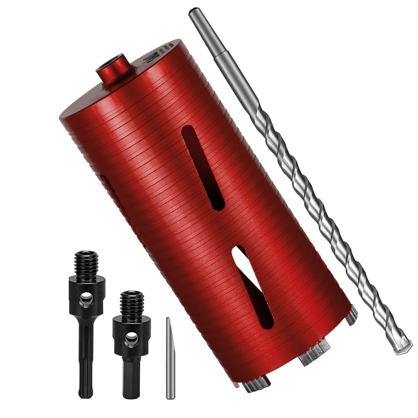 SALI Diamond Core Drill Bit - 2.5" for Concrete & Masonry -10 SALI Diamond Core Drill Bit - 2.5" for Concrete & Masonry -10