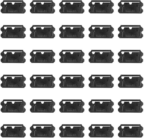 EBCO - Soporte para figuras de acción 30 unidades soporte de 375 pulgadas color negro