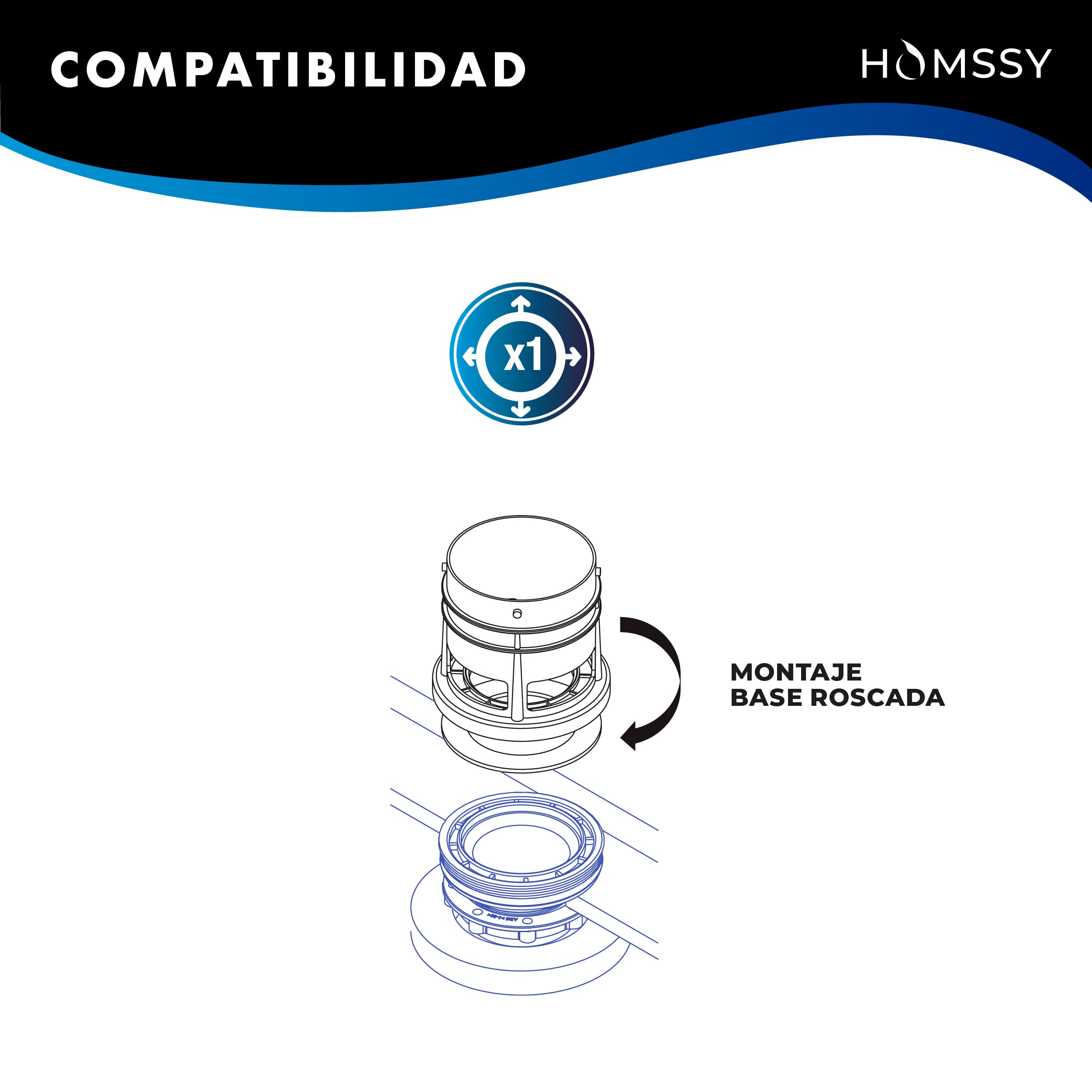 Kit Cisterna WC Completo – Mecanismo Descarga Doble Pulsador con Cable + Flotador Lateral 3/8", Válvula Llenado y Descarga Universal, Instalación Fácil, Ahorro de Agua
