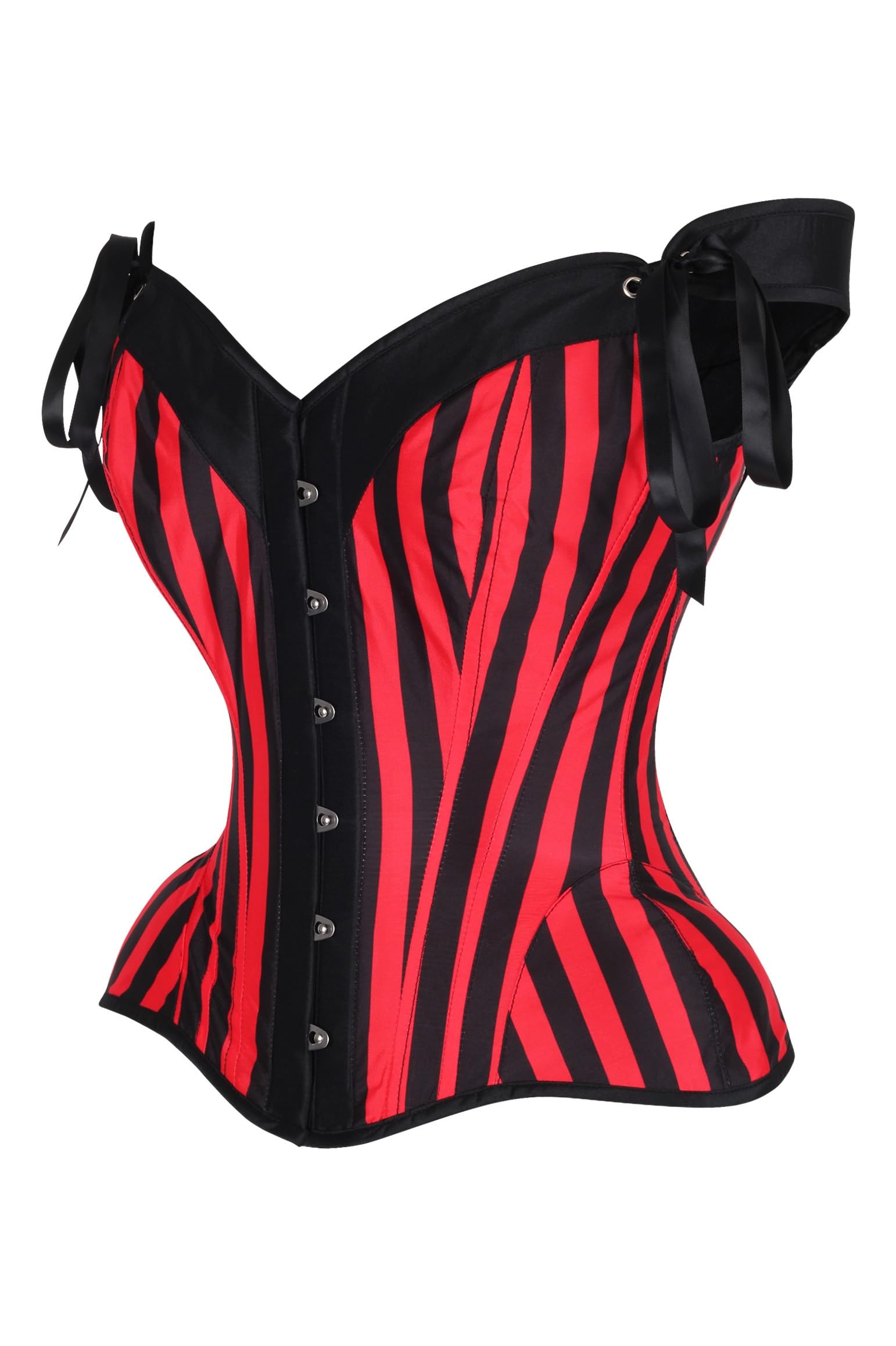 Daisy Corsets Top Drawer Striped Steel Boned Corset