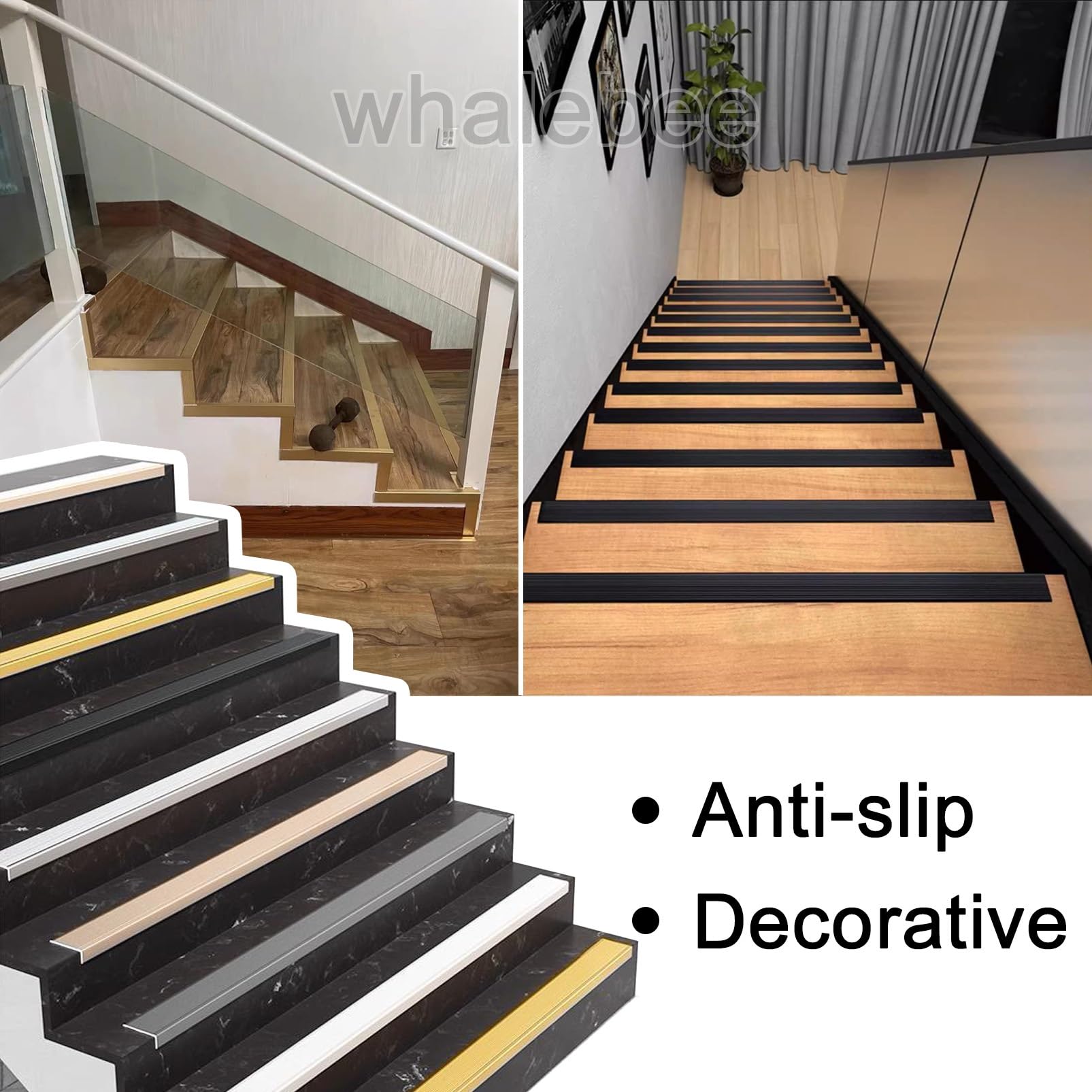 Decorative Stair Trim Building Product: LVT Stair Corners [103025a]