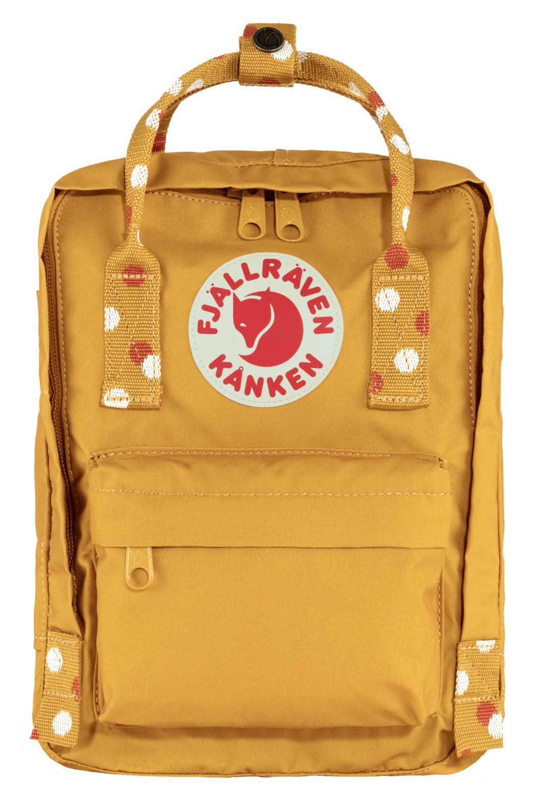 Fjällräven Fjallraven 23561 K?Nken Mini Sports Backpack Unisex Ochre-Confetti Pattern Onesize
