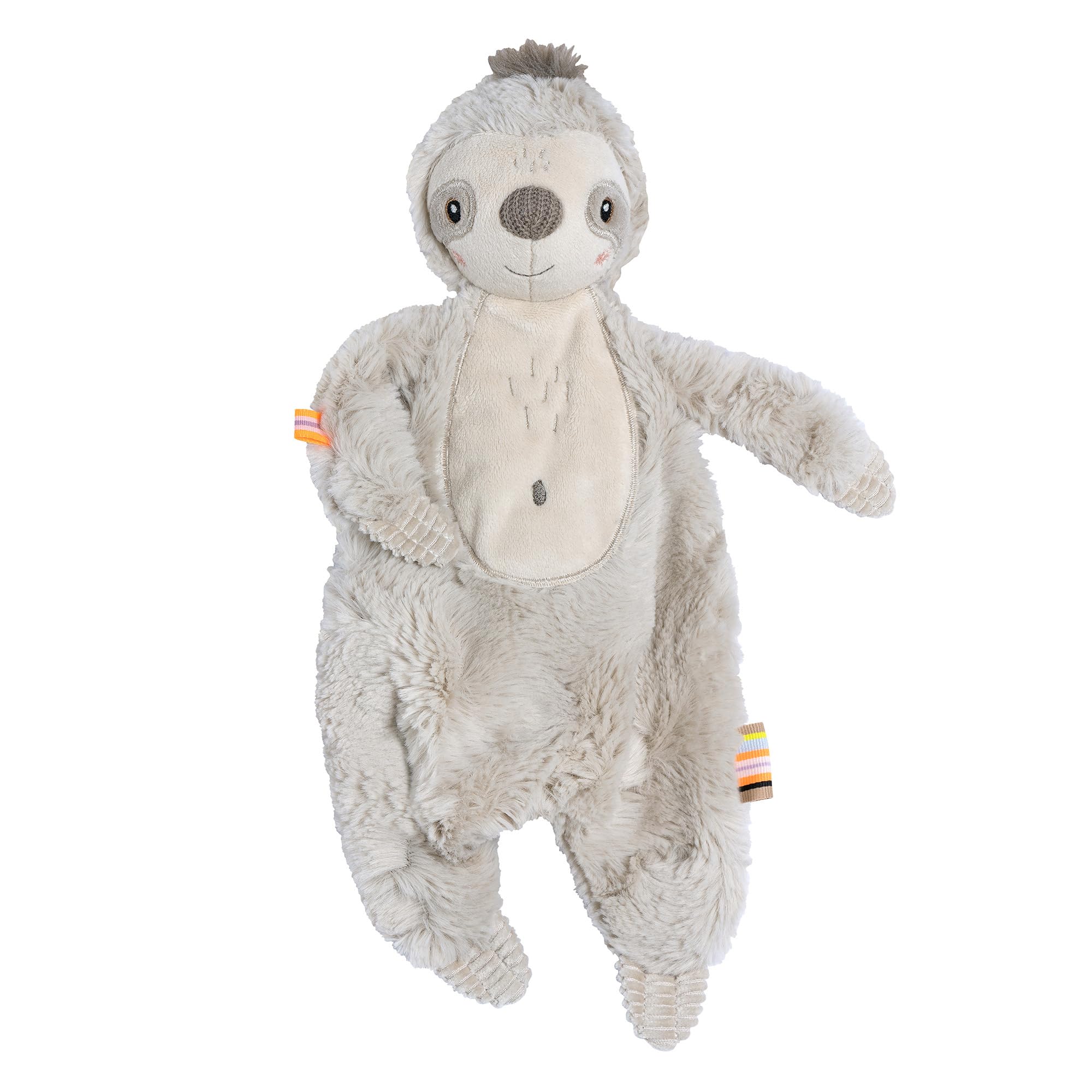 Fehn Sloth Comforter - Playmate, Sleep Aid & Stuffed Toy Cuddly Blanket for Gripping, Feeling, Cuddling and Loving for Babies and Toddlers from 0+ Months