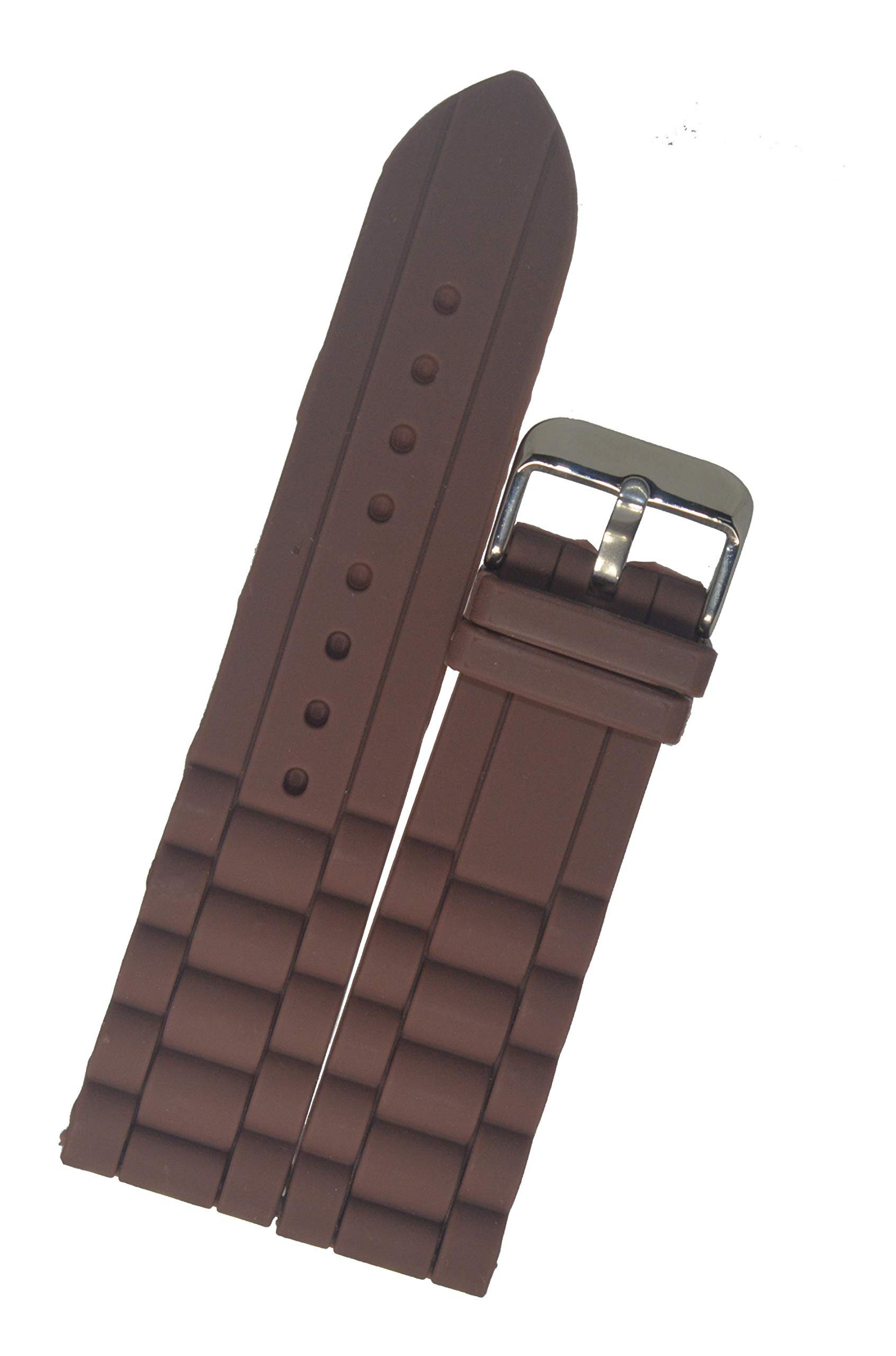 SURU® 20MM Silicone Watch Strap / Watch Band (Width- 20mm /Colour- Brown) D673 (B08WLXTYB9) Amazon Price History, Amazon Price Tracker