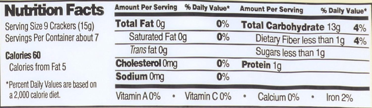 Edward & Sons, Rice Snaps Plain Unsalted Organic, 3.5 Ounce