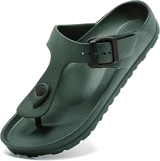 Summer Eva Flip Flops, Sandals Men's Adjustable Buckle, Unisex Non-slip Slippers, Stylish Flip Flop Clogs Orthopedic Slippers Sabot Shoes