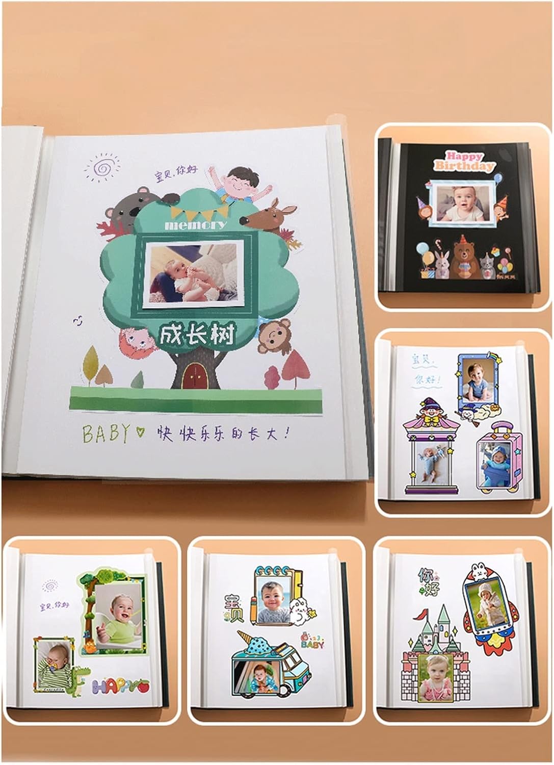 フォトアルバム DIY 女の子 成長アルバム 記念アルバム ペースト ファミリーエディション 大容量 ハンドメイド フリーペースト フォトアルバム  DIY Girl Growth Album 記念アルバム ペースト ファミリーエディション 大容量 ハンドメイド フ フォトアルバム DIY Girl  ... フォトアルバム DIY.女の子成長アルバム記念アルバムペーストファミリーエディション大容量手作り無料ペーストアルバム 写真のアルバム