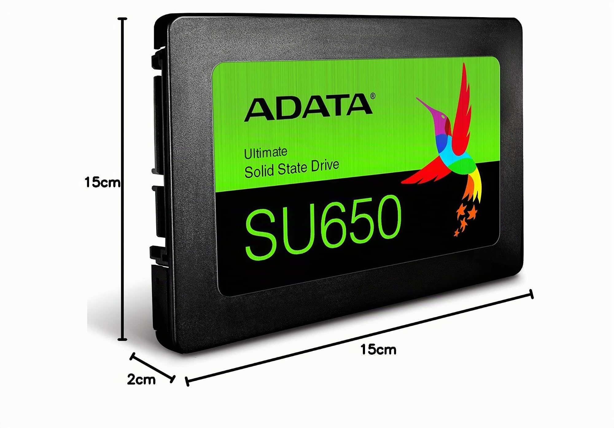 ADATA SU650 Unidad de Estado sólido 2.5" 480 GB Serial ATA III SLC - Disco Duro sólido (480 GB, 2.5", 520 MB/s, 6 Gbit/s)