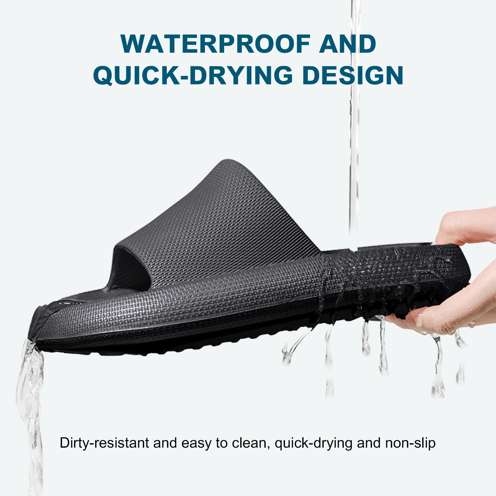 HEOAARG Ciabatte Donna Uomo Leggero Ciabatte Casa Ciabatte Piscina Slider Ciabatte Nuvole Casa Pantofole Ciabatte da Mare Doccia Spiaggia Bagno Giardino
