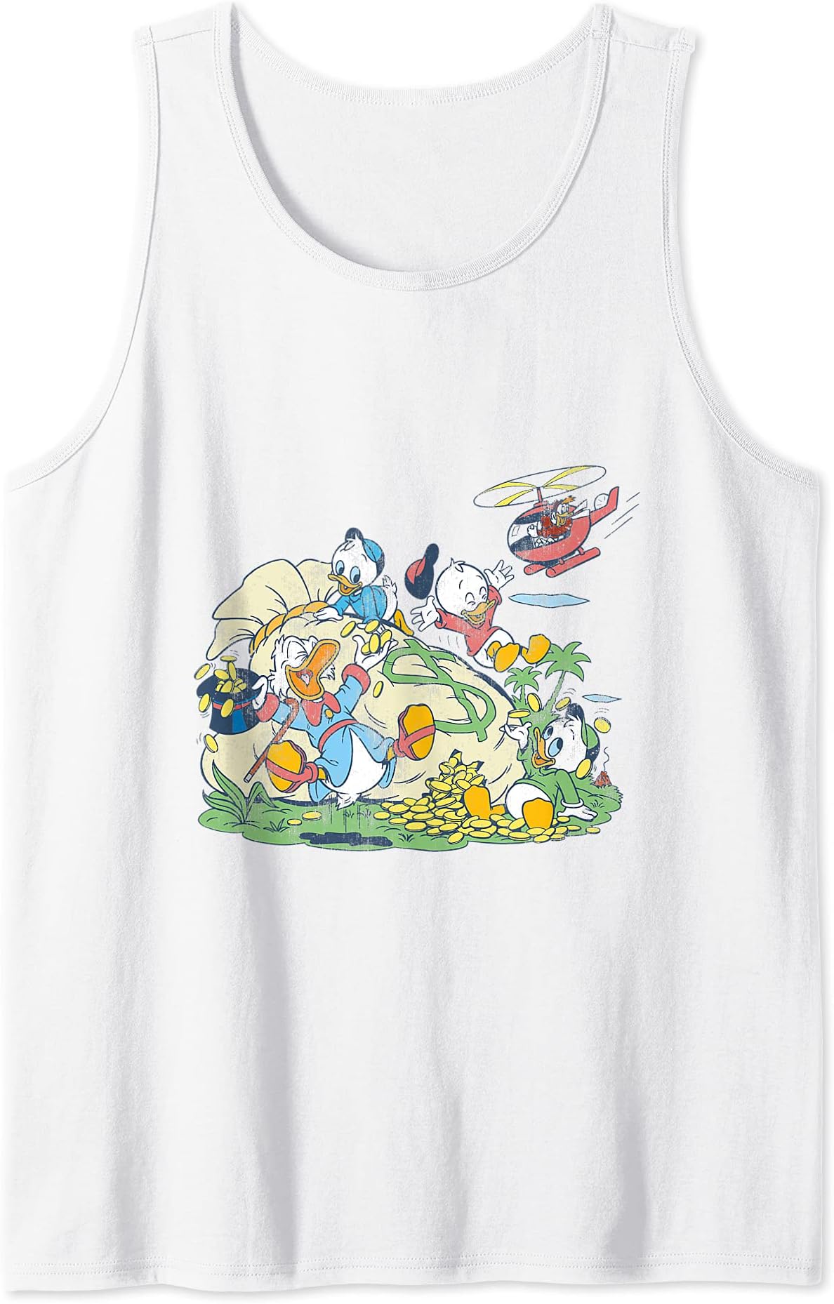 Disney Ducktales Money Bags Tank Top