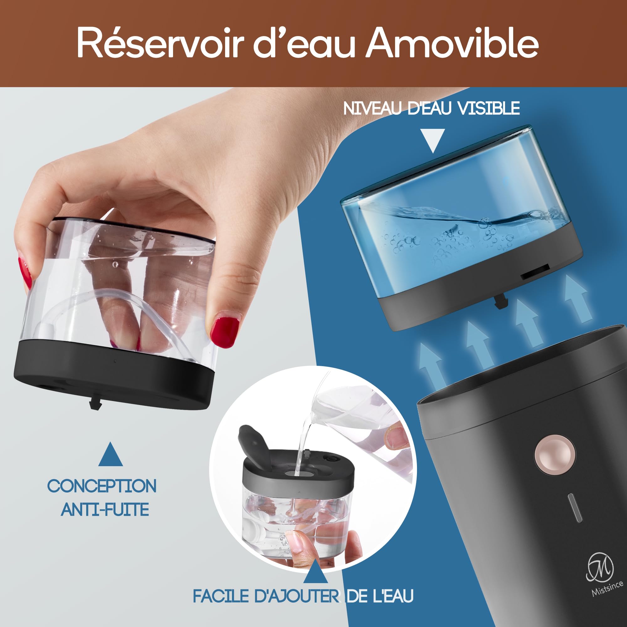 Defroisseur Vapeur Vertical,Pliable fer à Repasser de Voyage Léger et Portable,2in1 Fer à Repasser & Vapeur Convient à Tous les Tissuspour,Steamer 360°Étanche,220-240V defroisseur vapeur voyage,180ml