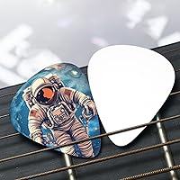 Vista 8 de Astronauta Planet Print Guitar Picks 12 Pack Thin Medium Heavy Guitar Pick For Men Women Personalized Guitar Plectrum Guitar Accessorie For Acoustic