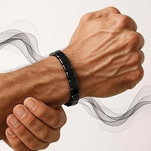 Amazon.com: ZCVFA Hemys Hematite Bracelet, Natural Power Stone