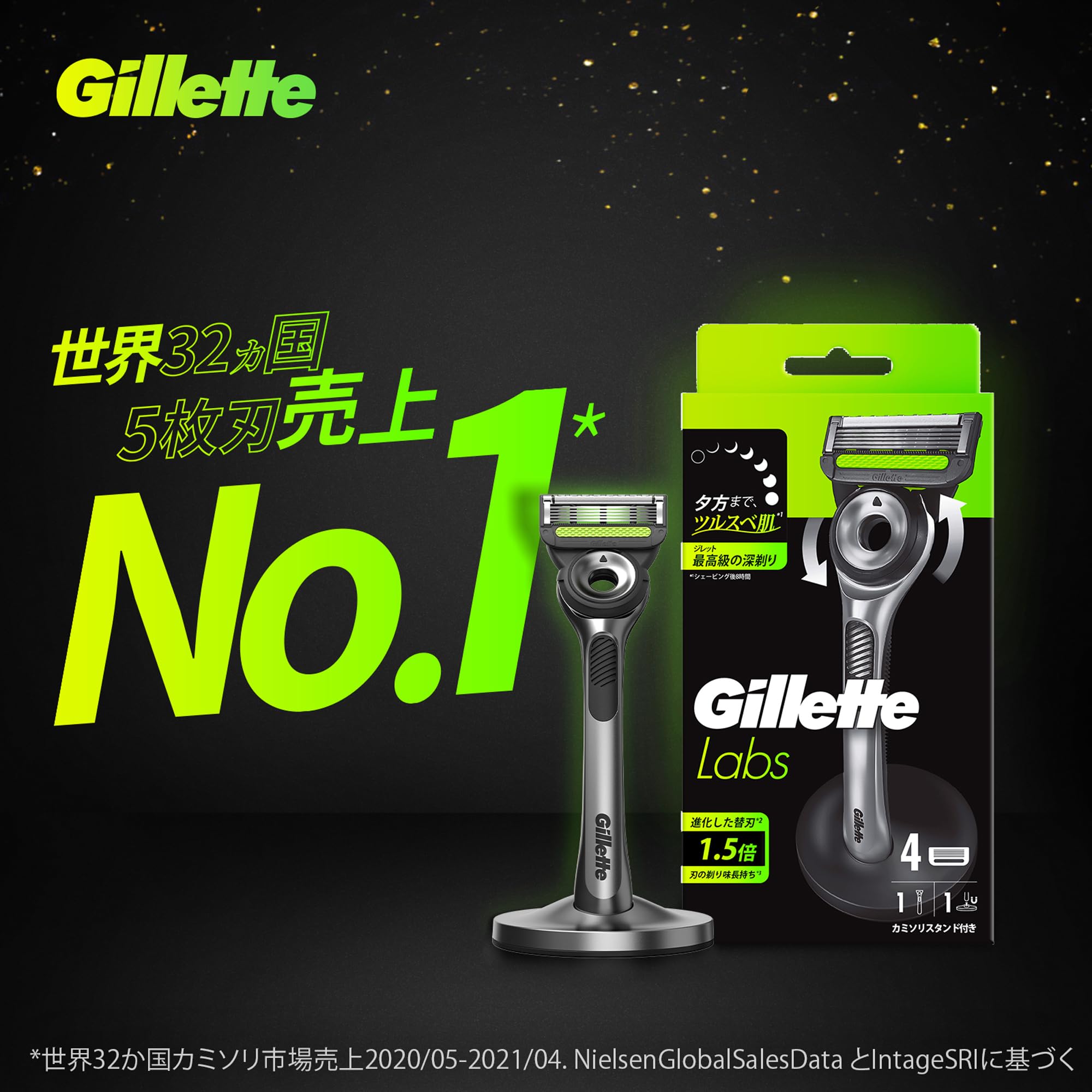 Amazon.co.jp: Gillette 【正規品】 ジレット 髭剃り 替刃 6個