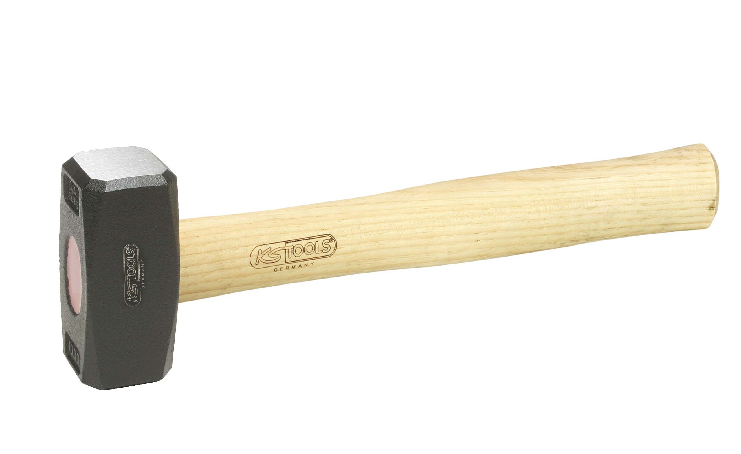 Massette manche frêne collé 1kg marteau de maçon pour buriner et casser