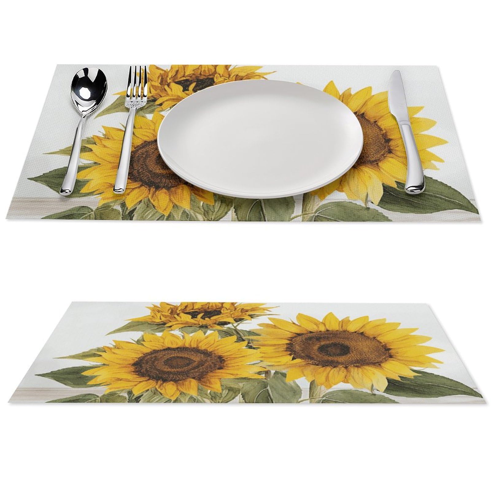 Set de table PVC lavable pour éliminer les taches de table