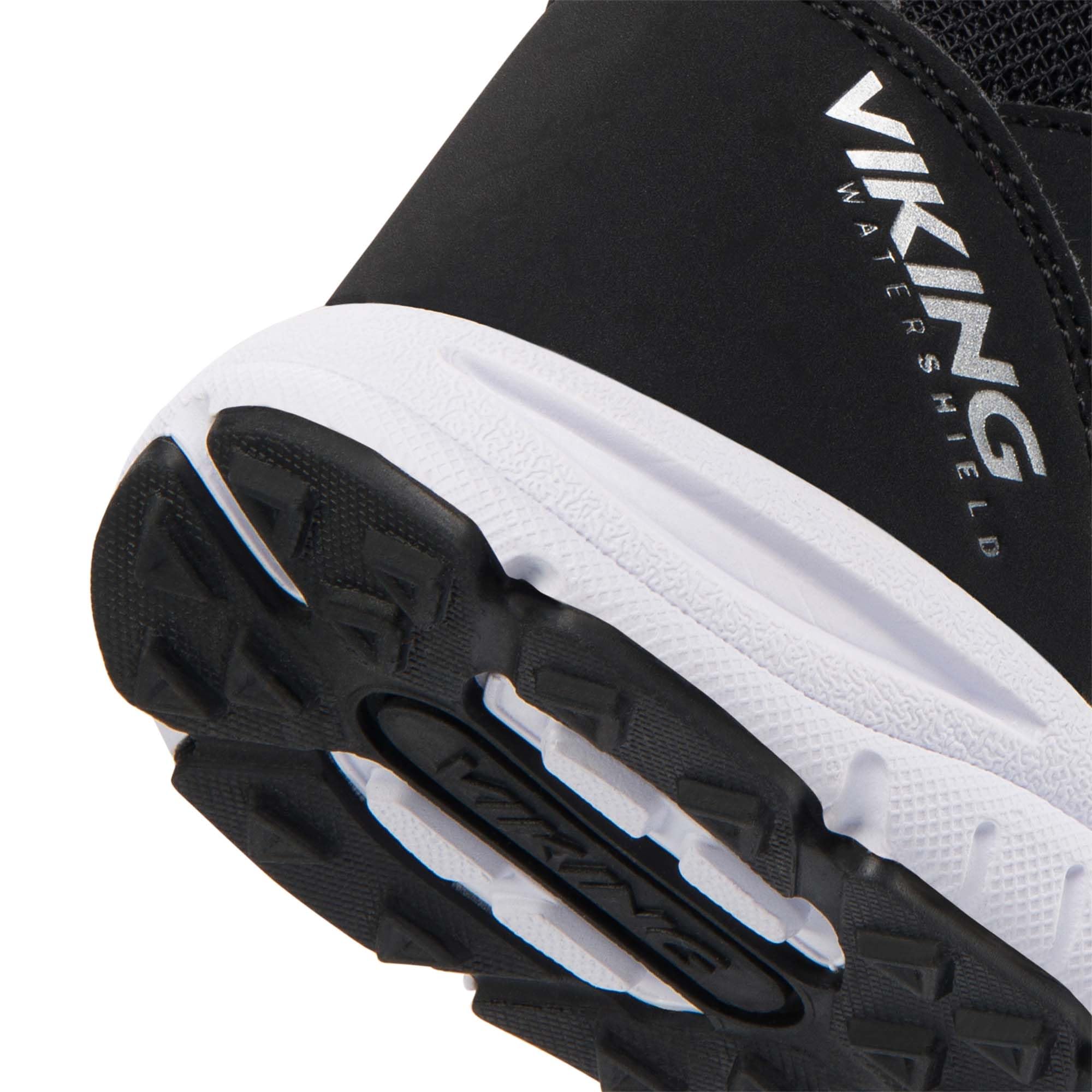 Viking Knapper Reflex Mid WP 1v Zapatos para caminarUnisex niños
