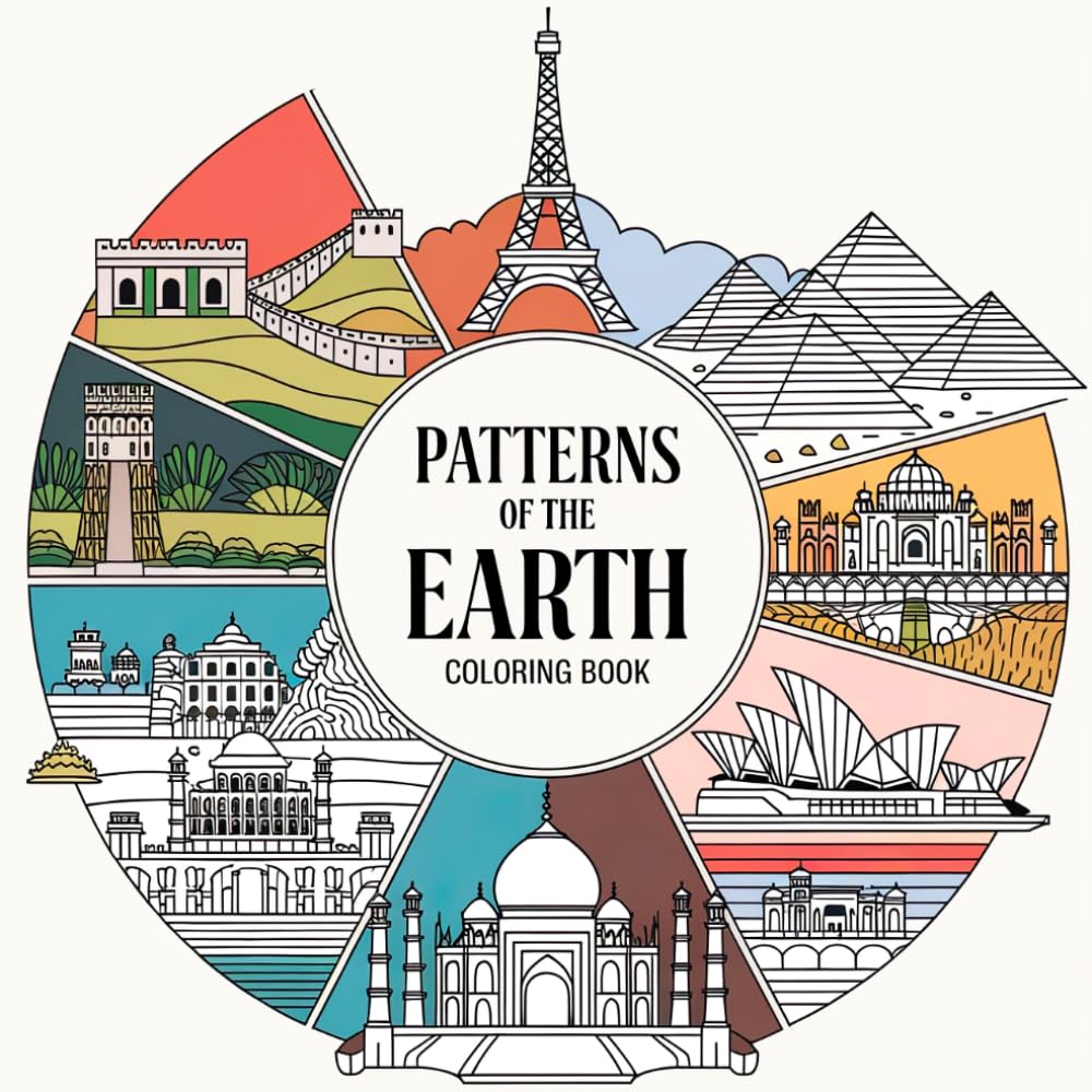 Patterns of the Earth Coloring Book: Connect with the Earth’s Elegance