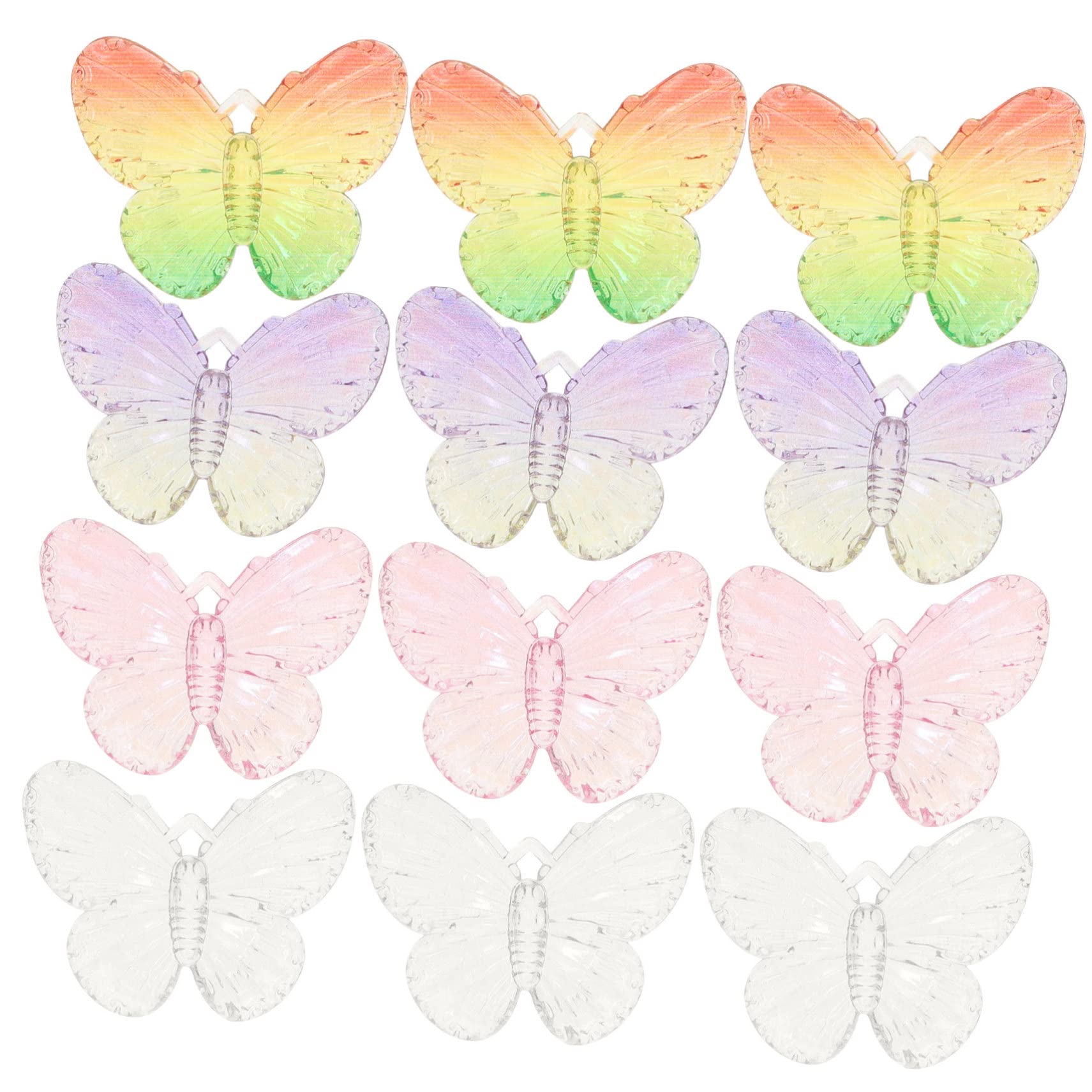 TEHAUX 150 Piezas Colgantes Decorativos Mariposas Colgantes De Joyería Colgante Exquisito Cuentas De Encanto Del Bolso Colgante De Exquisito Único De