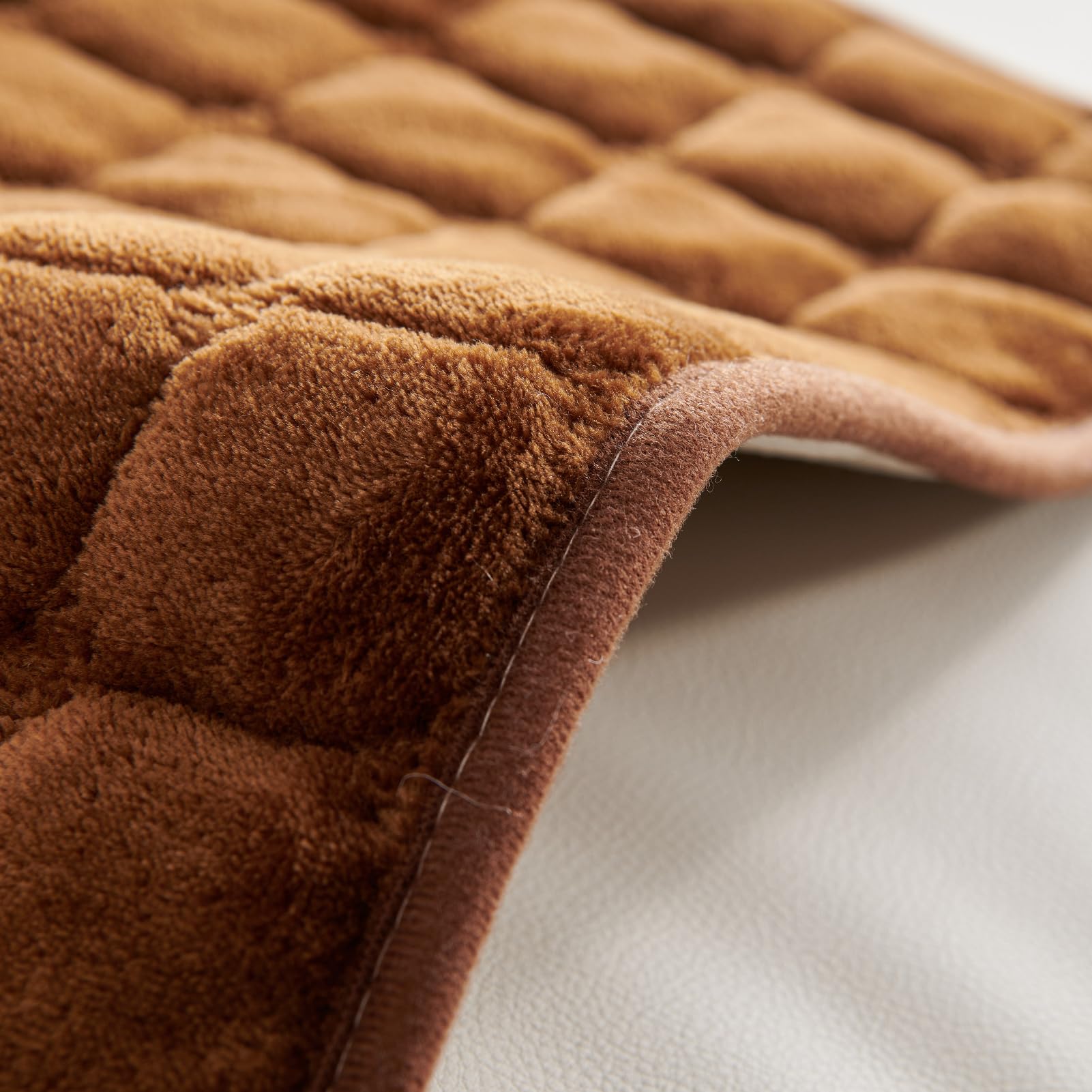 Copripoltrona Relax Reclinabile Universale,Elasticizzato Copripoltrona 1 posto con Tasche,Protezione Anti-Macchie e Antigraffio, Lavabile Copripoltrona (B-Coffee,3 Seat(116 * 190CM))